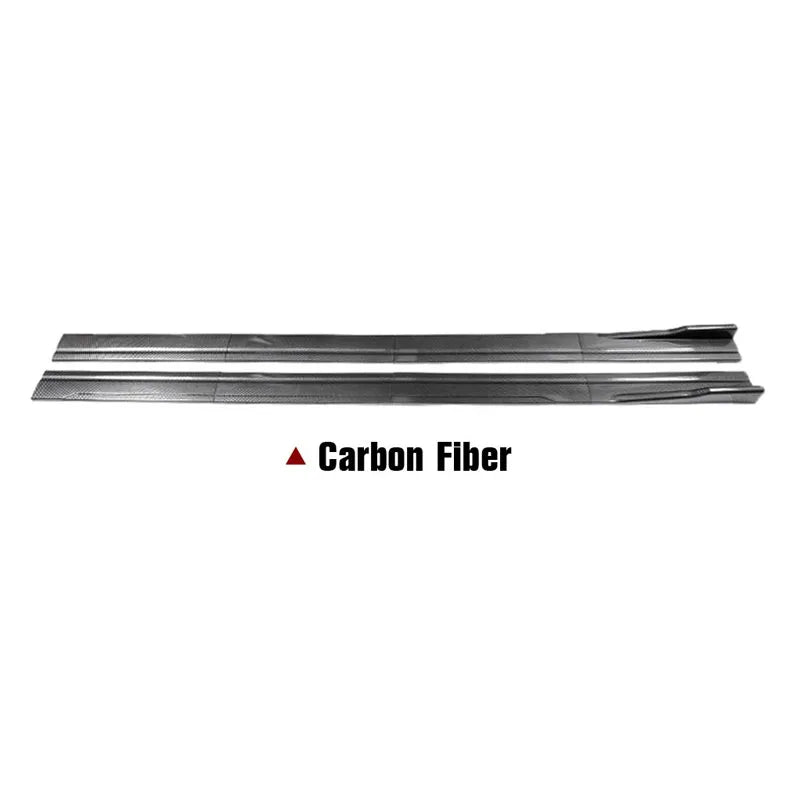 FOR BMW M3 G20 G30 G31 2M Car Side Skirt Extension Plate Lip Separator Bumper 2.18M Racing Side Spoiler