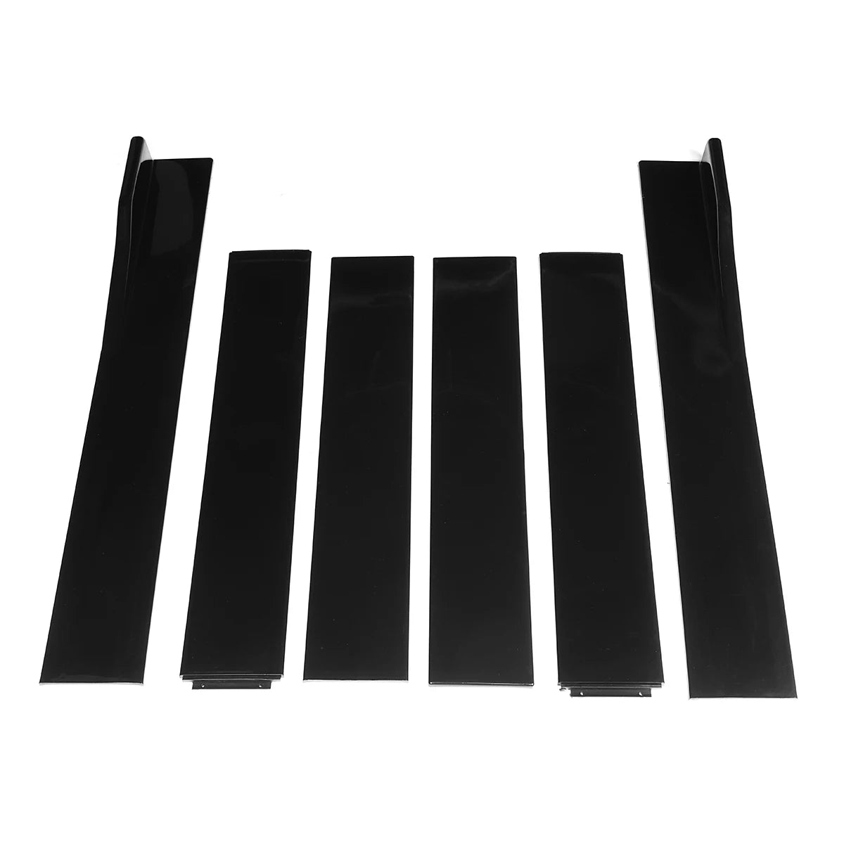 Black 2m Side Skirts Rocker Splitters Diffuser Winglet Wings For BMW F30 F80 M3 F82 M4 3-Series 320i 325i 330i