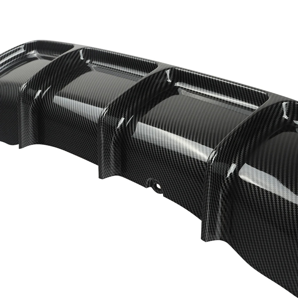 MagicKit Rear Bumper Diffuser For 14-20 BMW F32 F33 F36 4-Series 435i M Sport Carbon Look