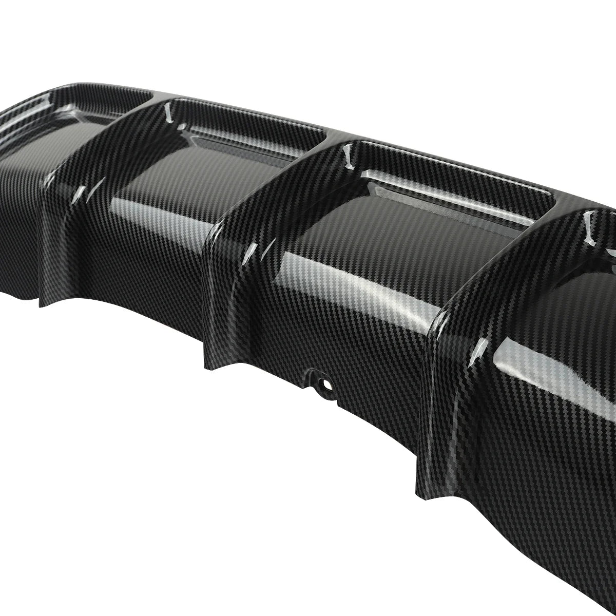 MagicKit Rear Bumper Diffuser For 14-20 BMW F32 F33 F36 4-Series 435i M Sport Carbon Look