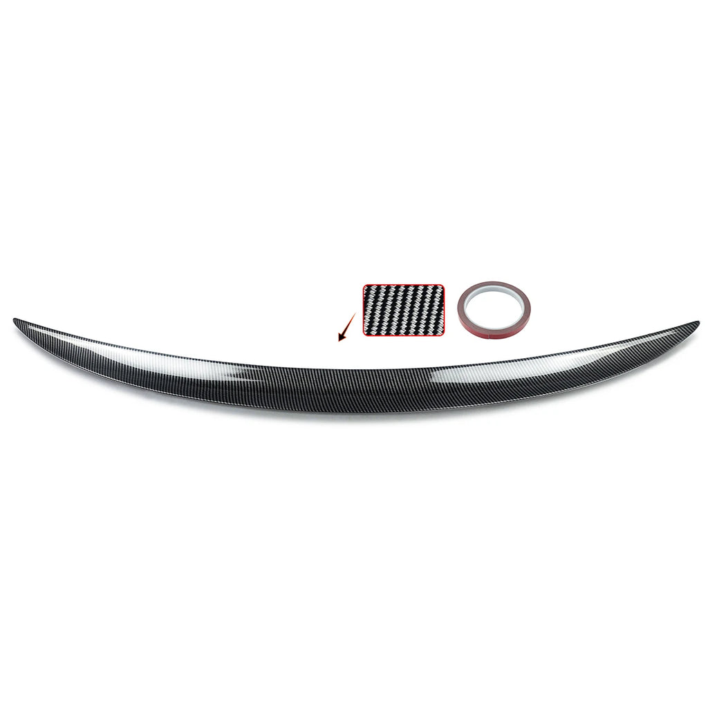 M Performance Style Rear Spoiler Lip for BMW 7 SERIES G11 G12 740i 750i 2016-2022 Carbon Look Rear Trunk Spoiler Wing MP Style