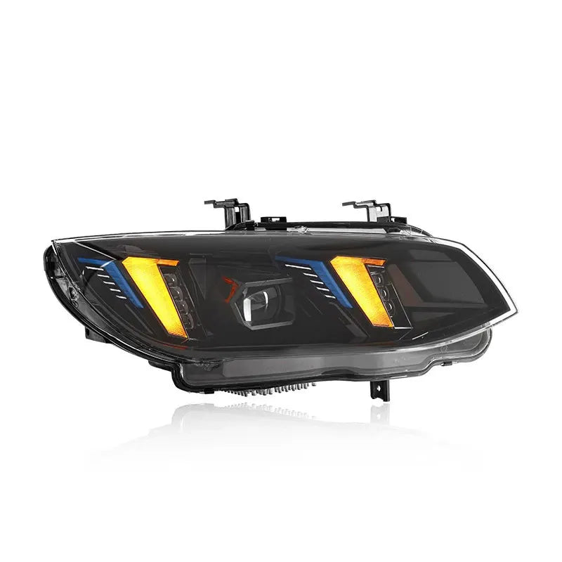Car Styling Head Lamp For BMW E92 2010 2011 2012 2013 E93 LED headlights car angel eyes DRL projector lens car accessories