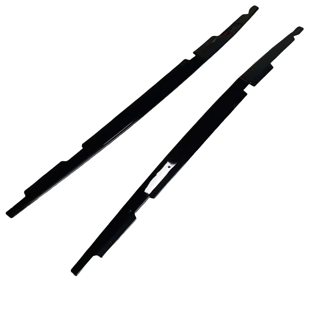 High Quality ABS Car Side Skirt For BMW E90 E92 E93 M3 4-Door 2005-2013 Splitters Diffuser Bumper Spoiler Body kit Glossy Black