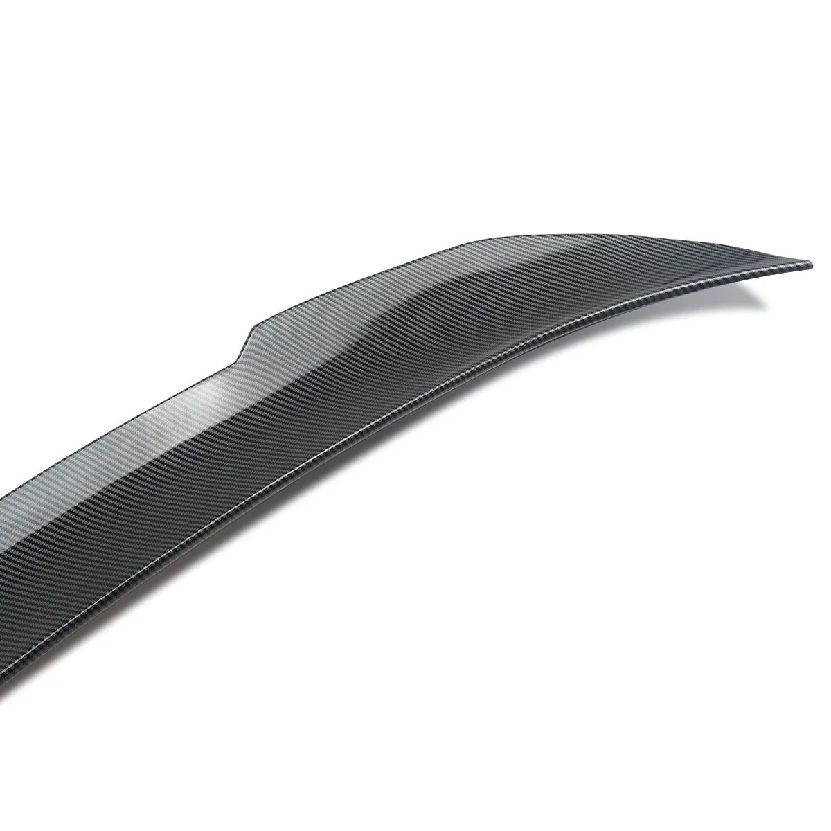 Carbon Fiber Look Rear Trunk Spoiler Lip Diffuser For BMW F22 2 Series Coupe & F87 M2 2014-2021 Replacement Part