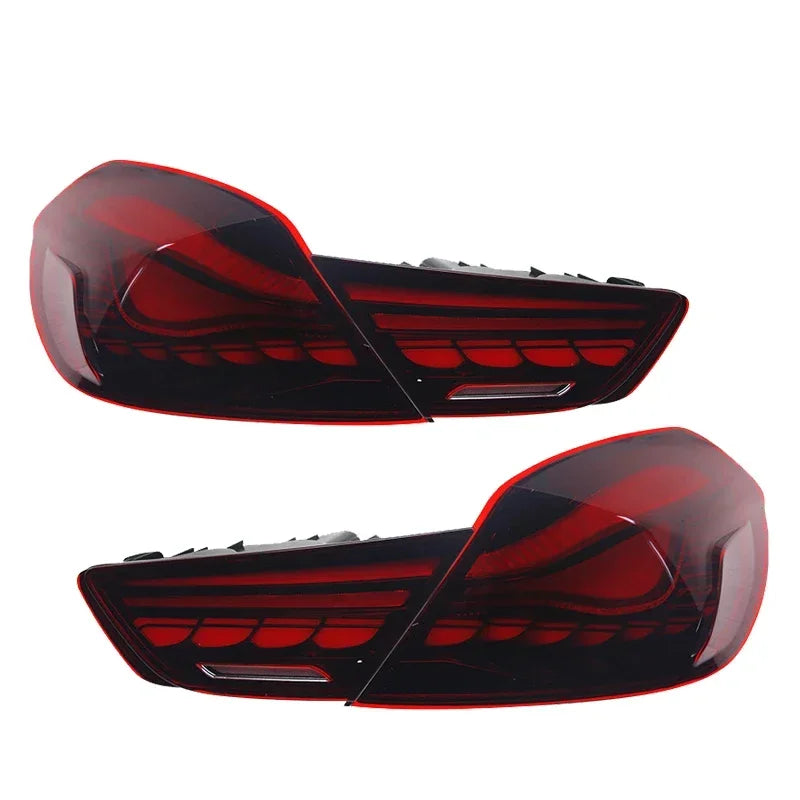 Pair Car LED Rear Tail Lights For BMW F06 2010-2017 640i 6-Series F12 F13 Modified LED Brake Reverse Auto Accessories