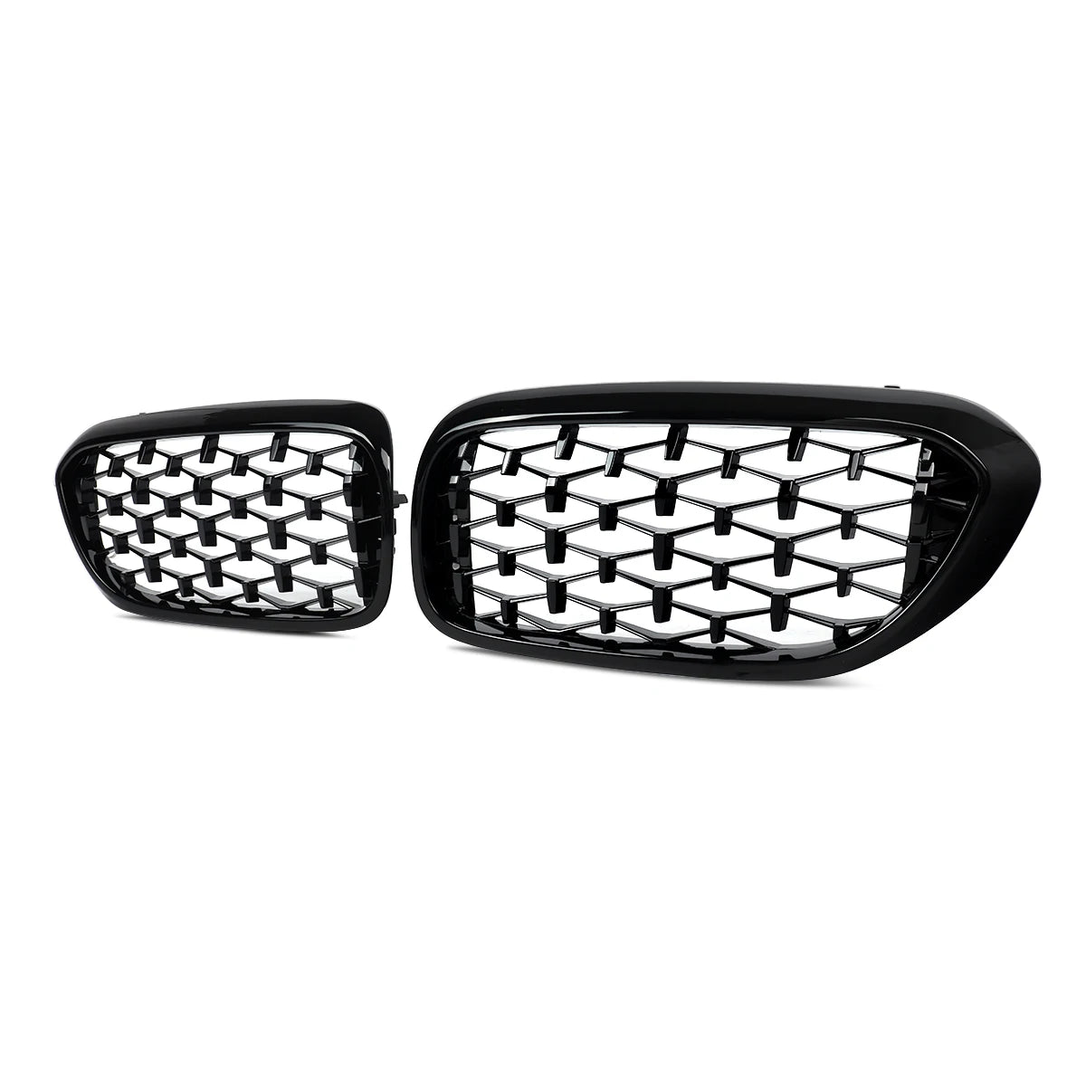 Diamond Style Racing Centre Grille for BMW 5 Series G30 G31 520i 530e 540i 2017 2018 2019 Front Bumper Kidney Grills