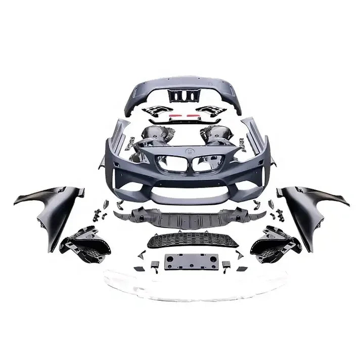 High Quality M2 Style Full Body Kit Front Rear Bumpers Facelift Kit For 2 Series F22 F23