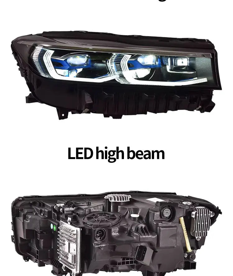 Sewiyolin Car LED Headlight Assemblies For BMW G11 G12 F01 F02 2016-2019 Fog DRL Brake Turn Signal Lamp Plug and Play