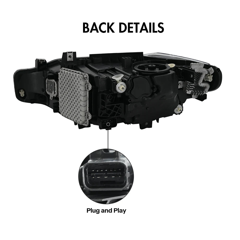 Projector Lens Halogen Xenon LED Headlight Assembly For BMW 3 Series F30 F31 328i 335i 2012 2013 2014 2015 2016 2017 2018