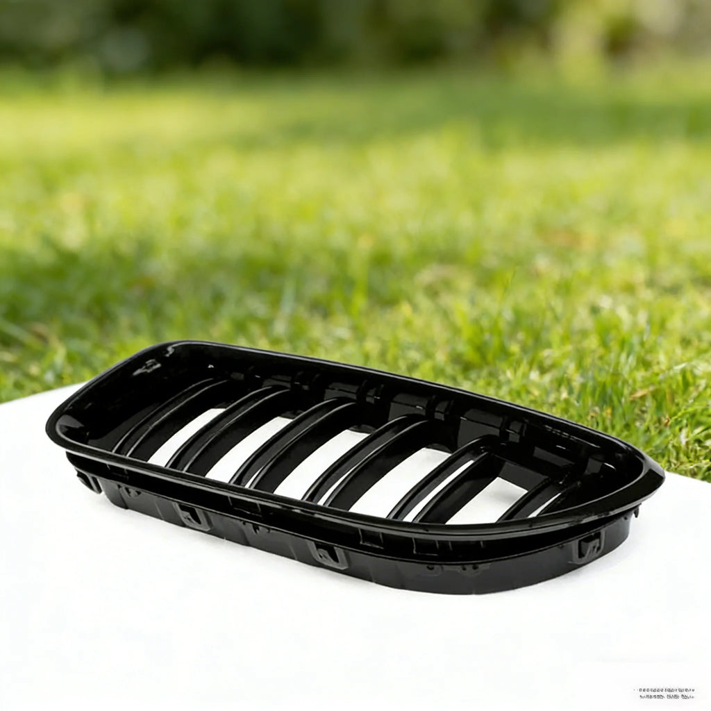 For BMW 6 Series F06 F12 F13 M6 2012-2017 Car Double Slot Front Kidney Grill Accessories Fitment Code 51137211921 51137211922