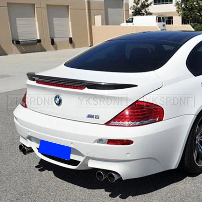 Spoiler For BMW 6 Series E63 E64 2004 2005 2006 2007 2008 2009 Carbon Fiber Material Tail Wing Rear Tail Wing Car Styling