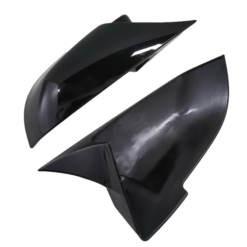 Carbon Fiber Look Black car Rearview Side Mirror cover Caps for BMW 5 6 7 Series F10 F11 F18 F07 F12 F13 F06 F01 F02 LCI