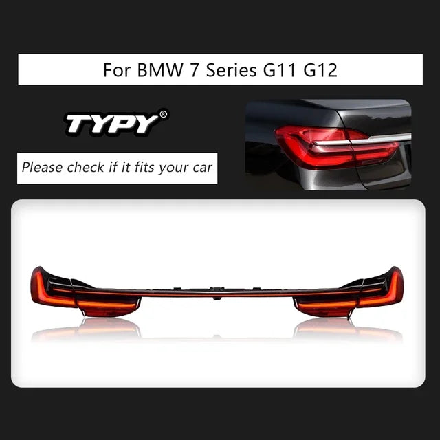 Car For BMW 7 Series G12 G11 Taillight 2015-2018 Upgrade Modified to New DRL Dynamic Turn Signal LED Taillight Auto Accessories