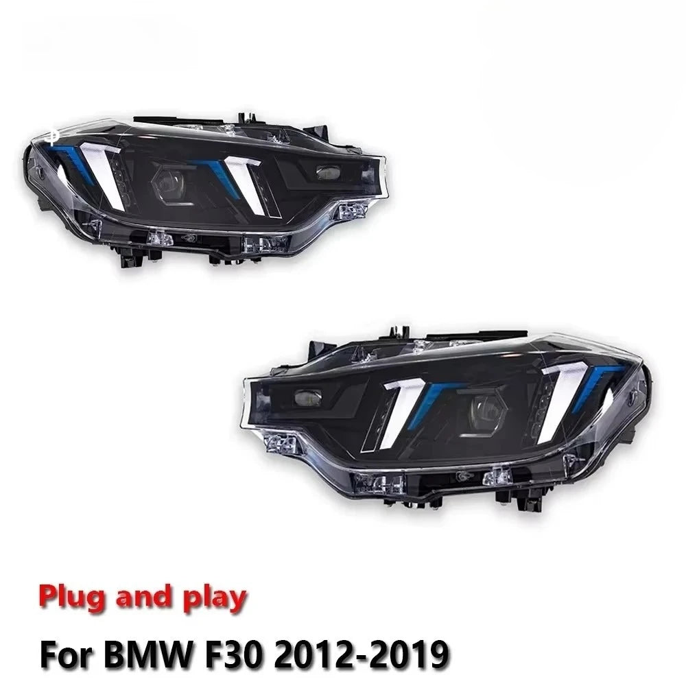 Car LED Headlight Light Assemblies For BMW F30 F35 F31 2012-2019 Auto Fog DRL Brake Turn Signal Lamp Plug and Play