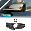 Pair Side Rearview Mirror Cap Wing Mirror Cover For BMW 7 Series E65 E66 2001-2008 E67 2002-2008 For E46 Coupe Mirror Cover