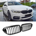 Front Kidney Grill For BMW 5 Series G30 G31 G38 2017~2020 525i Single Slat Kidney Grill Replacement Racing Front Bumper Grilles