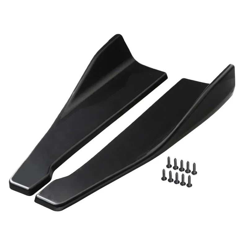 48cm For BMW E90 E46 F30 E39 G20 Side Skirt  Rear Bumper Lip Splitters Canards Cover Extendsion Kit Car Tuning Accessories