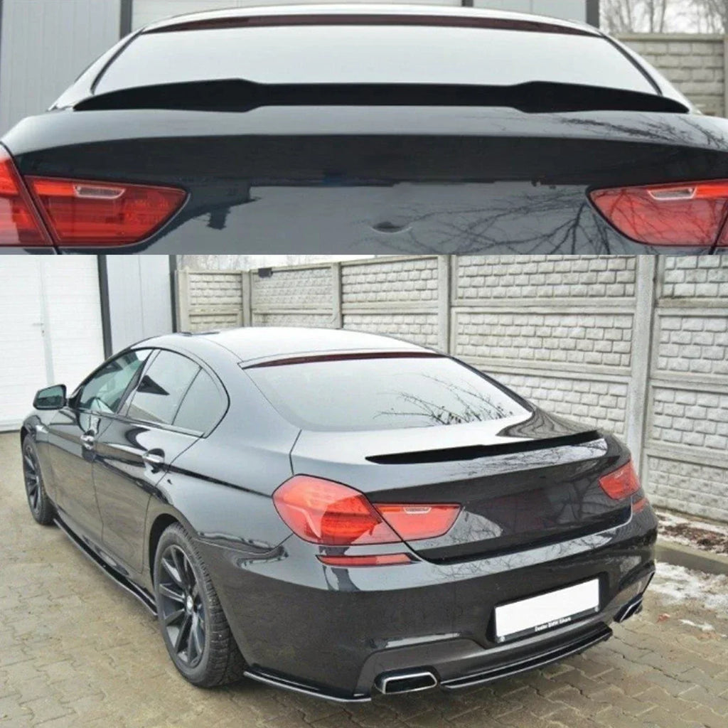 Fits 2012-2018 BMW 6 Series F06 640i 650i M6 Rear Spoiler Trunk Wing Gloss Black