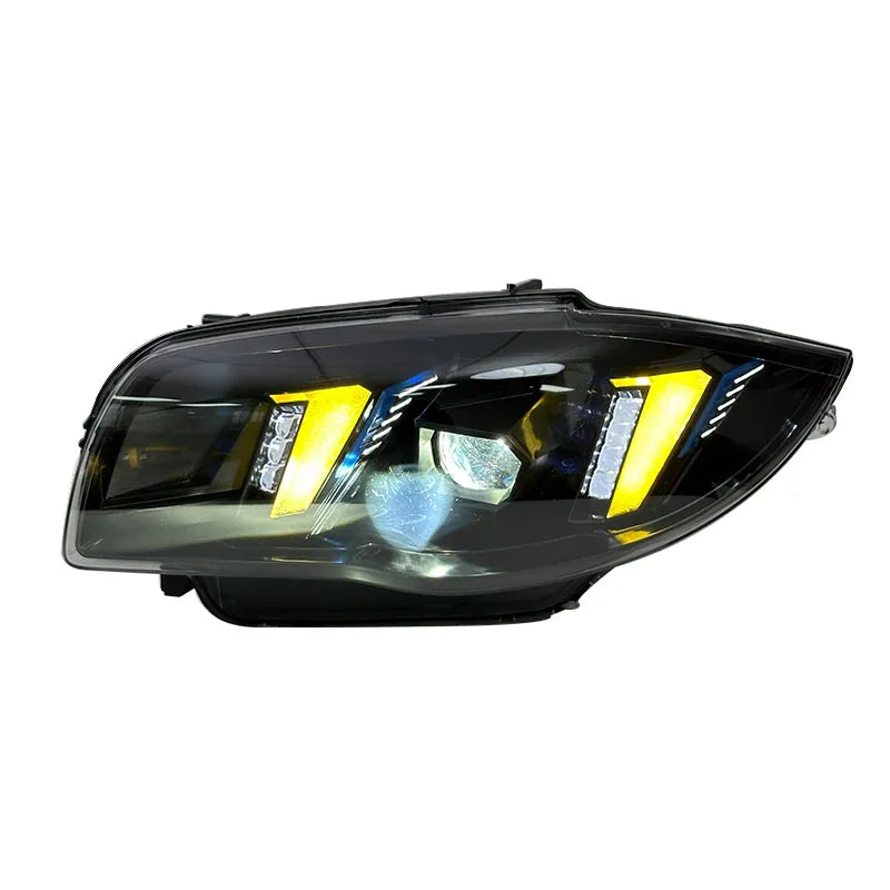Sewiyolin Car LED Headlight Assemblies For BMW E87 2004-2011 Fog DRL Brake Turn Signal Lamp Plug and Play