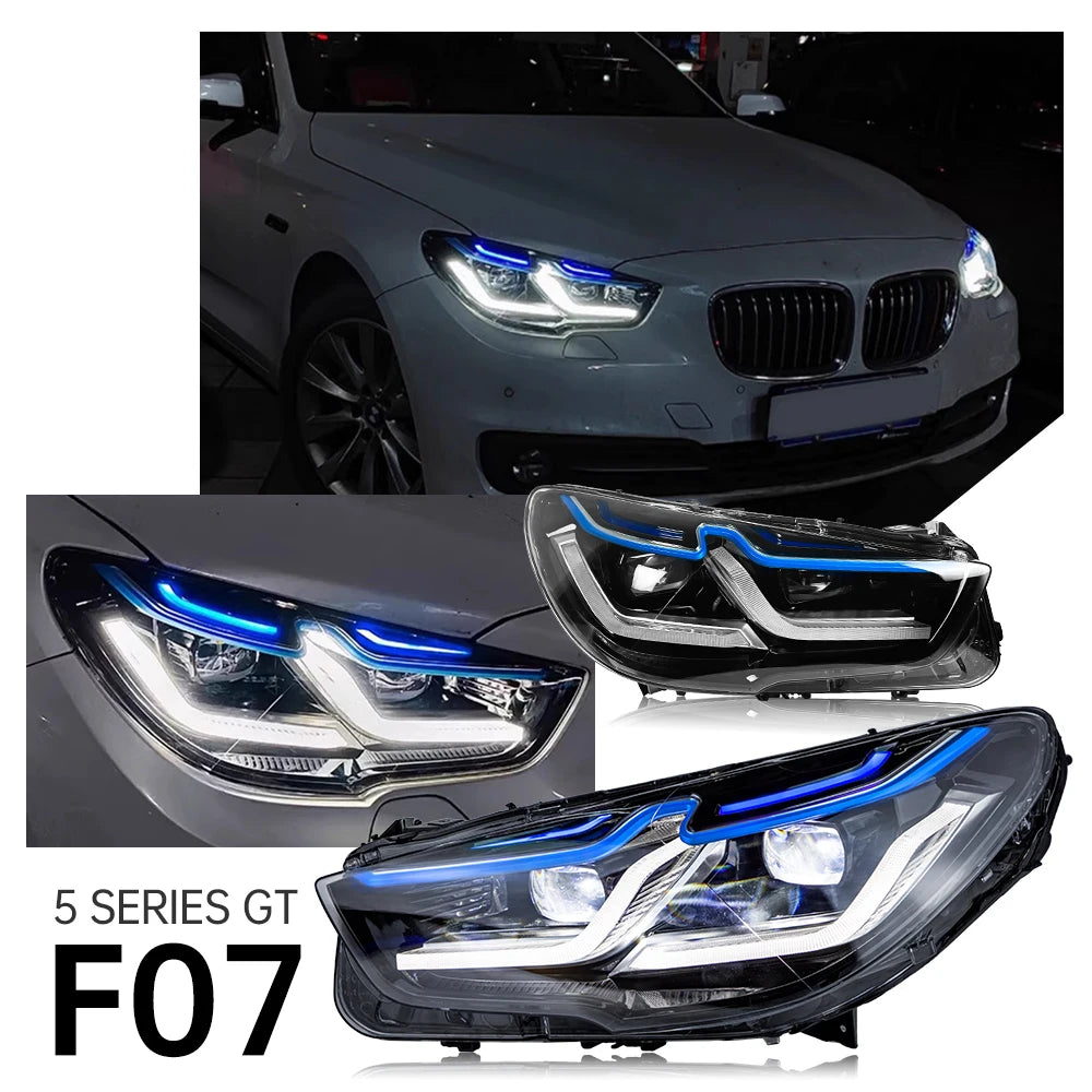 Car Headlight For BMW F07 5GT LED Headlight 2010-2017 Upgrade M5 Headlight Style Automotive Accessories 2PCS
