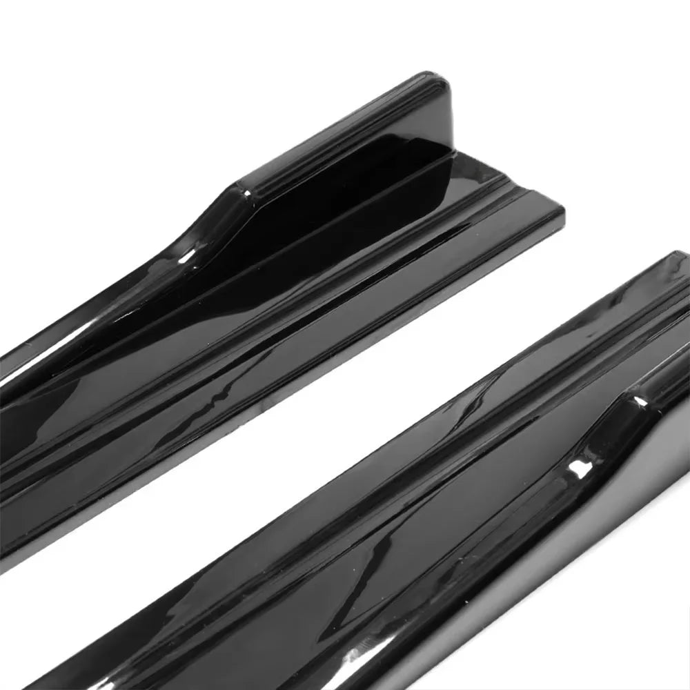 FOR BMW 840i M E39 E46 E53 E90 E92 E93 E60 E61 2M Car Side Skirt Extension Plate Lip Separator Bumper 2.18M Racing Side Spoiler