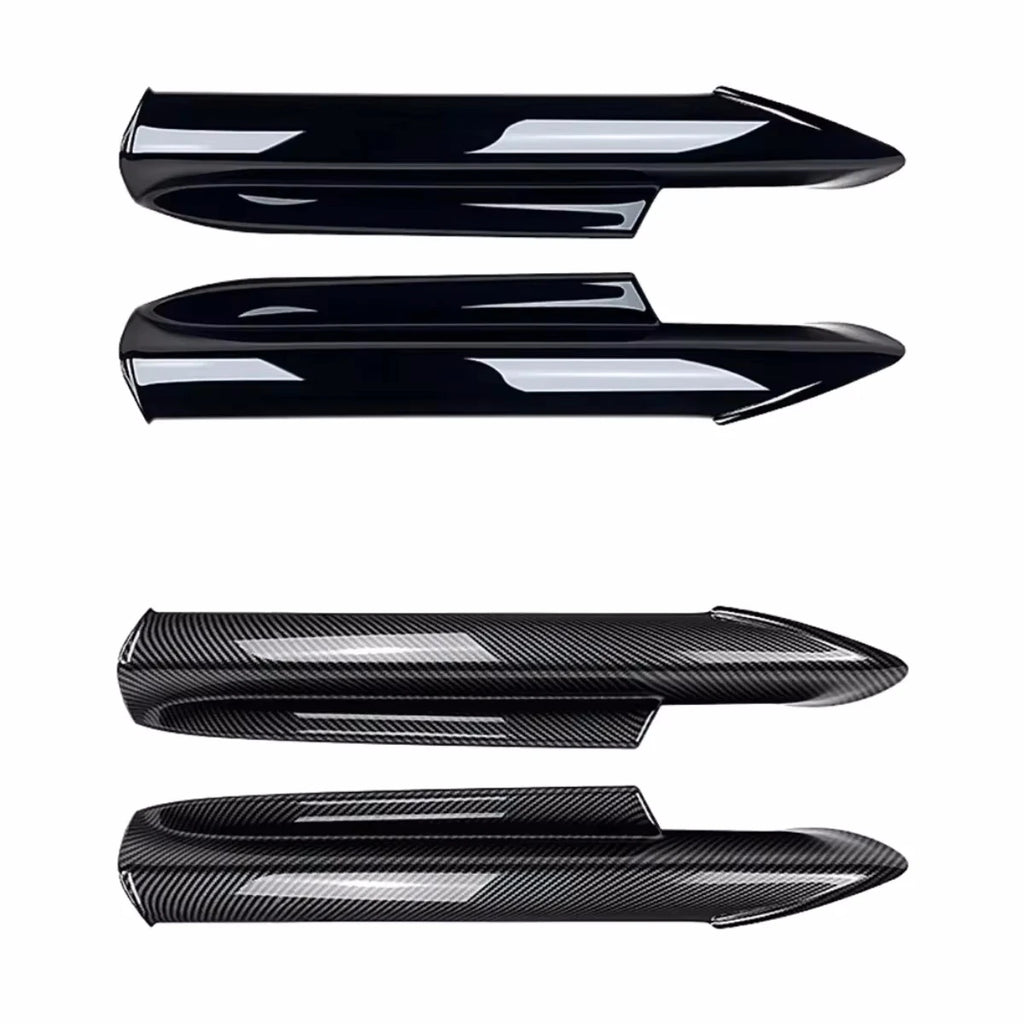 For Bmw 3 Series E90 E91 M-Tech 4 Door 320i 330i 2005-2008  Front Bumper Splitter Lip 1Pair Car Front Bumper Spoiler
