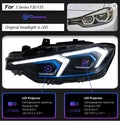AKD Car Lights for BMW F30 LED Headlight Projector Lens F31 Head Lamp 318i 320i 325i 328i 330i 335i DRL Automotive Accessories