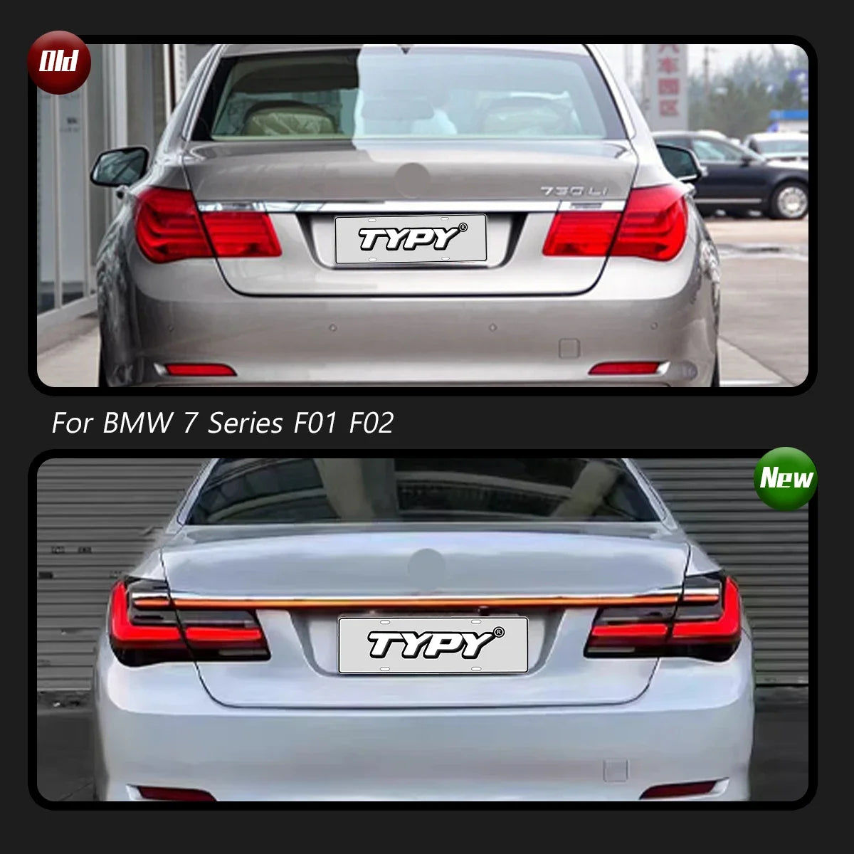 Car For BMW 7 Series G12 G11 Taillight 2015-2018 Upgrade Modified to New DRL Dynamic Turn Signal LED Taillight Auto Accessories