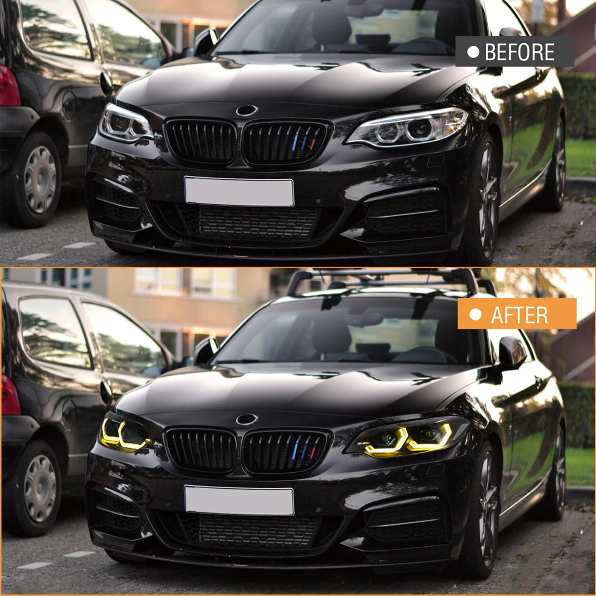 Projector Lens LED Headlight Assembly For BMW F22 F23 228i xDrive 230i M235i M240i 2014-2018 Turbo Xenon Headlamp