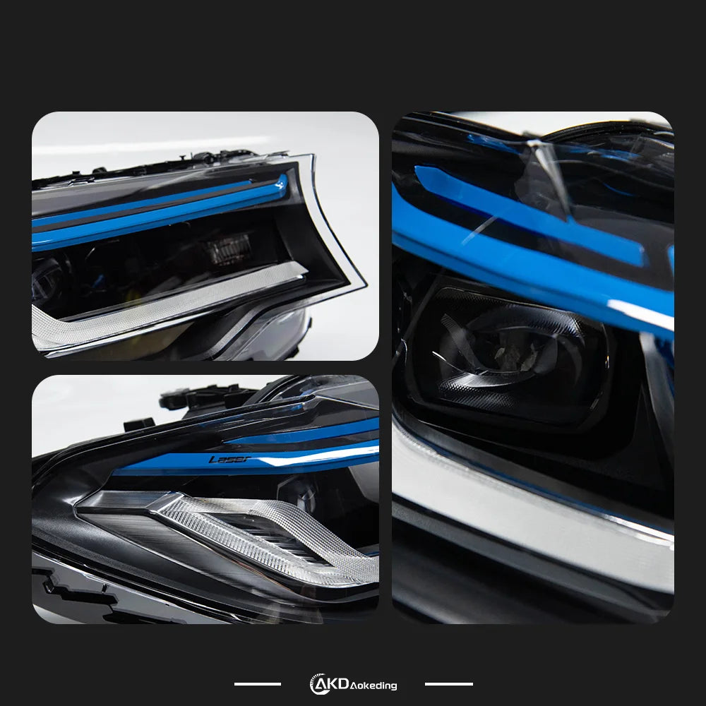 AKD Car Lights for BMW G30 LED Headlight Projector Lens 2017-2020 525i 530i 535i F90 G38 Head Lamp DRL Signal Auto Accessories