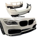 PD Style Body Kit for Bmw 7 Series F01 F02 Front Bumper Lip Rear Diffuser Side Skirts Car Body Kit Rear Bumper Diffusers