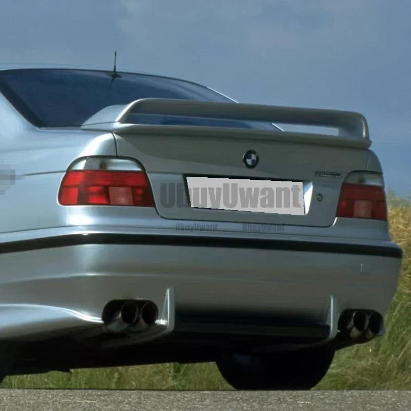 1997-2003 For BMW 5 Series E39 Rear Trunk Lid Boot Car Spoiler Wings M5 GT Style Black Carbon Exterior Tuning Accessories