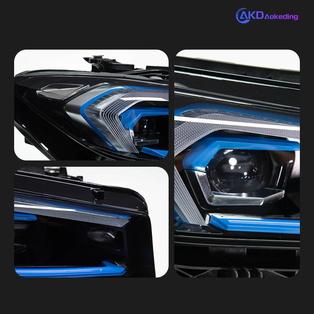 AKD Headlight for BMW 3 Series G20 G21 G80 LED Headlight 2019-2025 320i LED Projector DRL Turn Signal Headlamp auto Accessories