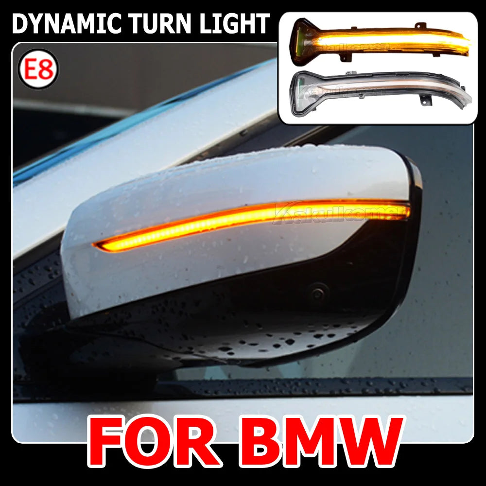 For BMW 3 5 6 7 8 Series G20 G30 G31 G32 G11 G12 G14 G15 M5 F90 Side Mirror Indicator Car LED Dynamic Turn Signal Light Blinker