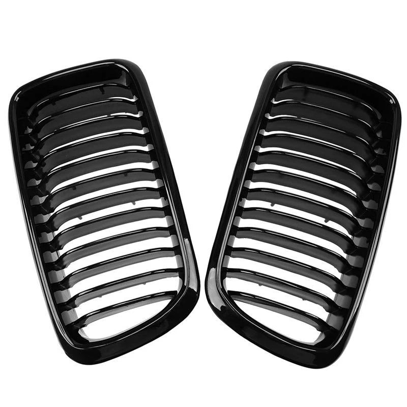 VZIP Front Kidney Racing Grille Glossy Black Single Slat Style For BMW 7 Series E38 1998 1999-2001 Replacement Car Accessories