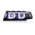 Car styling Headlights for BMW 7 series E38 1995-2002 full LED DRL Dynamic Signal Head Lamp Bi Xenon Beam Headlamp Accembly