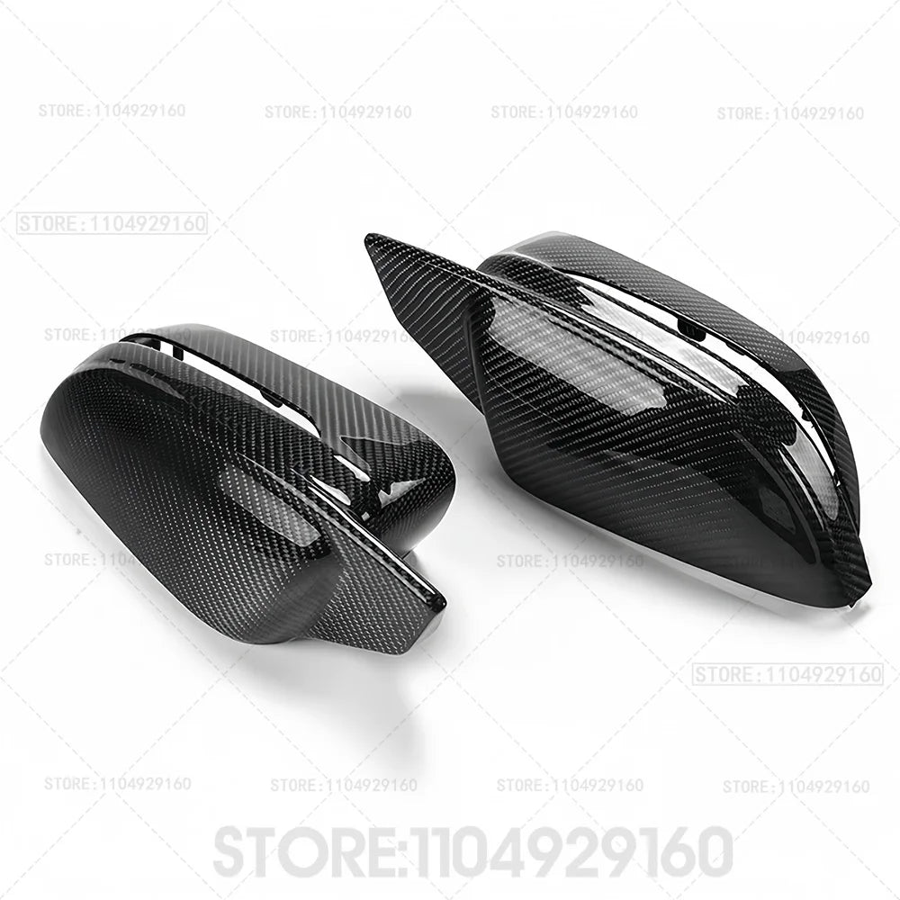 G30 G38 Bright Black Side Wing Rearview Mirror cover caps For BMW 2 3 4 5 7 Series G20 G21 G28 G22 G11 G12 G42 M4 style LHD RHD