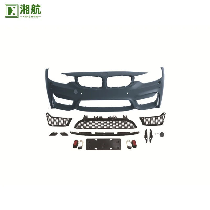 Suitable for BMW 4 Series F32/33/36/ Modified M4 Front and Rear Bumpers GT Hood Fender Diffuser Tail Lip