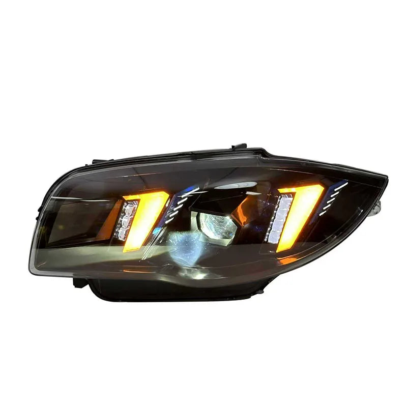 Sewiyolin Car LED Headlight Assemblies For BMW E87 2004-2011 Fog DRL Brake Turn Signal Lamp Plug and Play