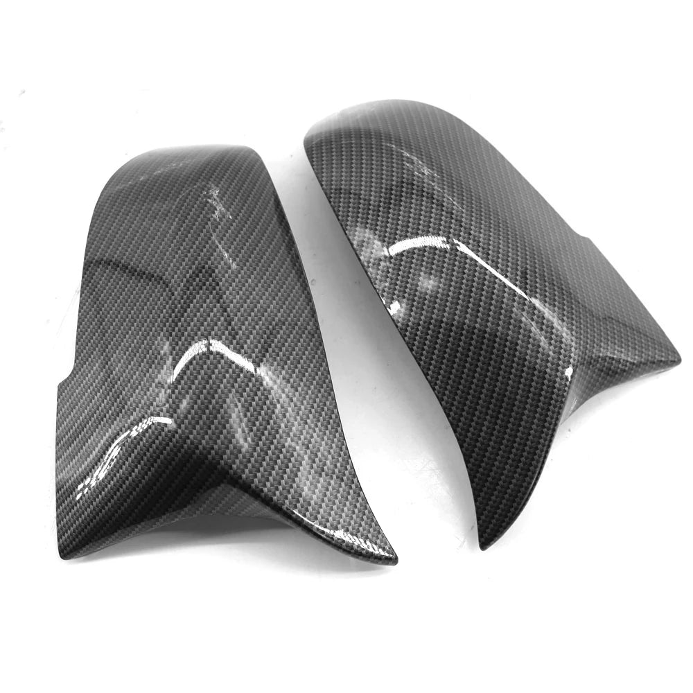 LHD M4 Style Carbon Fiber Mirror Cover Replacement Rearview Side Mirror Cap For BMW F30 F32 3&4 Series
