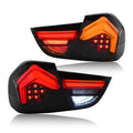 Pair LED Tail Light Assembly For BMW 3 Series E90 2009 2010 2011 2012 Rear Fog Running Light Taillight