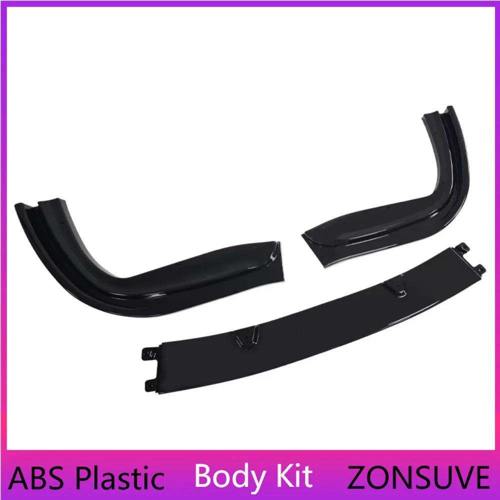 For BMW E39 M5 1997-2004 Year Splitter Front Bumper Lips Spoiler Body Kit Accessories