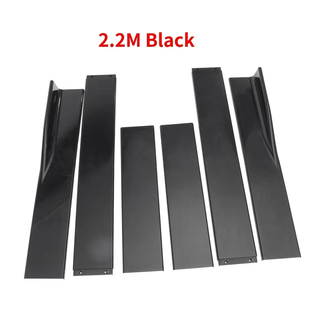 86.6" For BMW F20 F21 M Sport 2015-2019 Side Skirts Extension Rocker Splitters Diffuser Winglet Body Kit Car Accessories