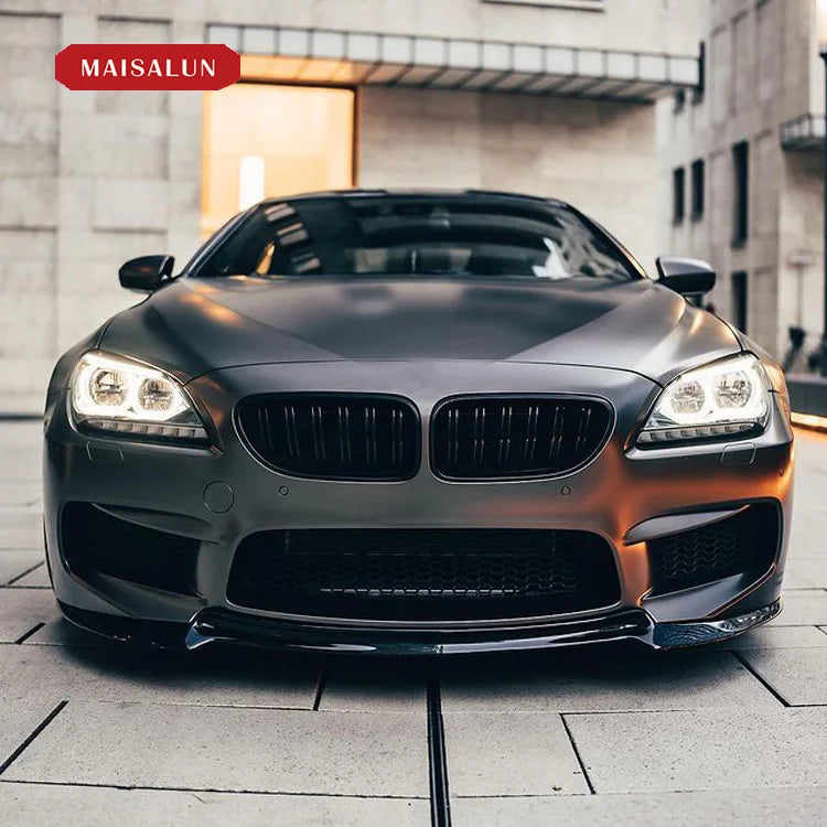 Wholesale PP Material Body Kit Car Accessories for BMW 6 Series F06 F12 F13 M6 Front Bumper Rear Bumper Side Skirts Bodykit