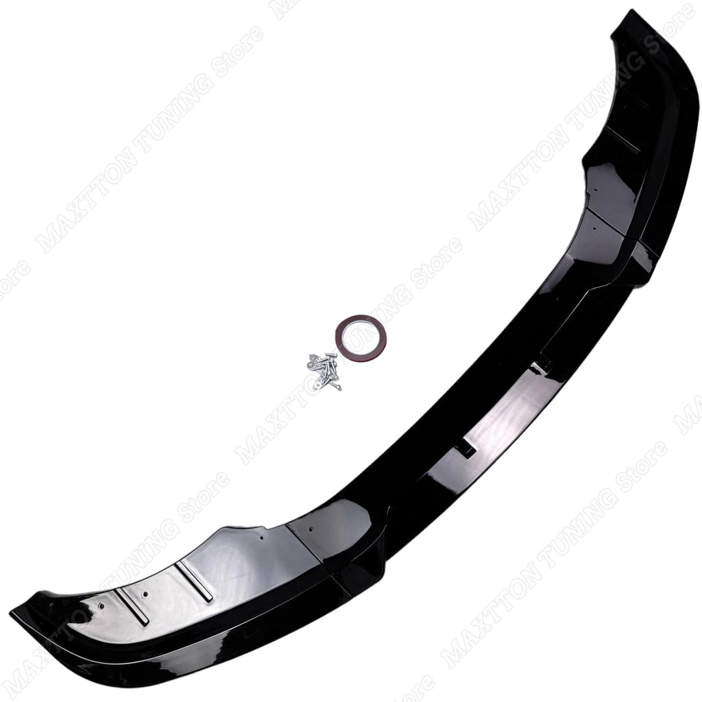 Gloss Black Car Front Bumper Spoiler Lip Splitter Deflector Exterior Diffuser Parts For BMW 5 Series GT F07 Standard 2009-2017