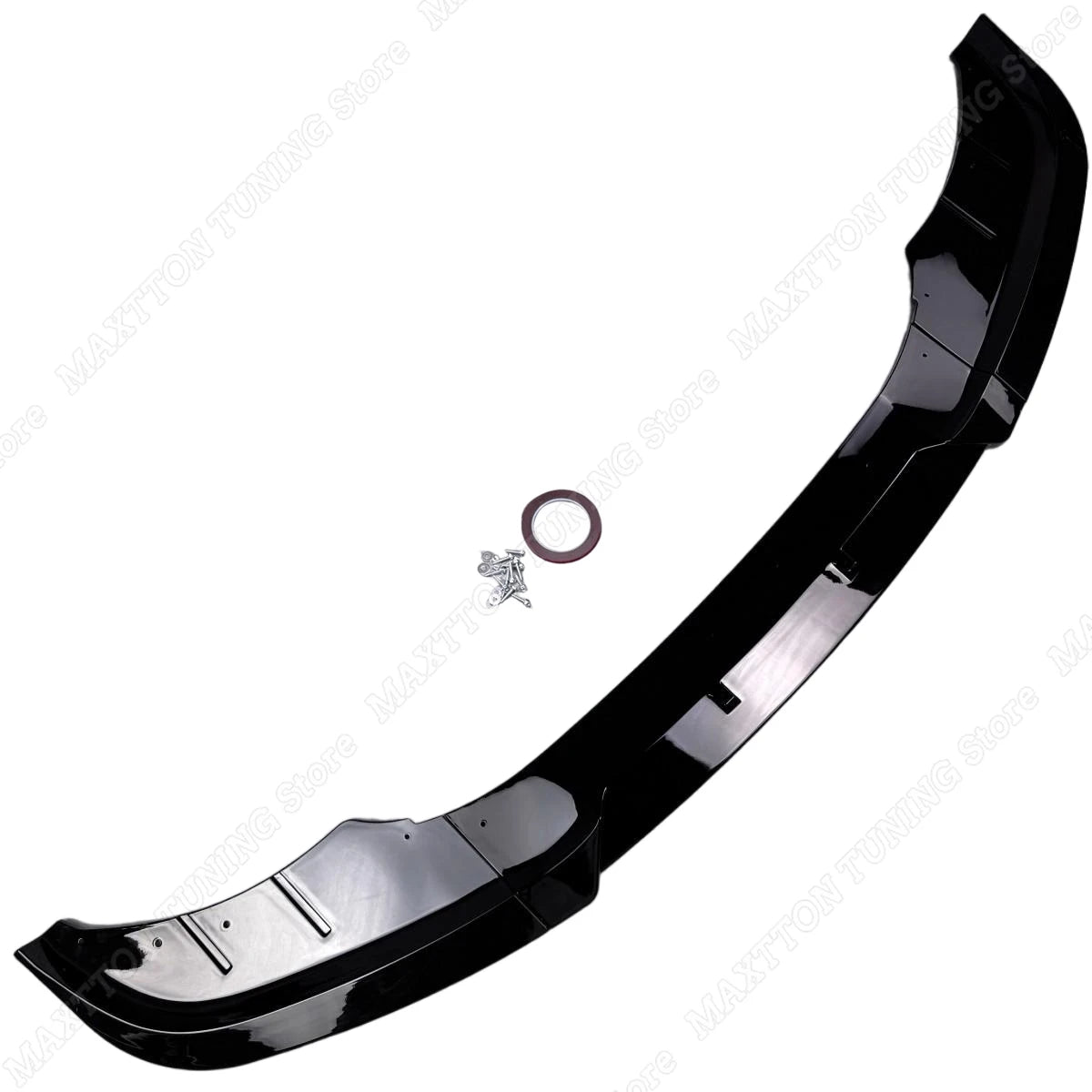 Gloss Black Car Front Bumper Spoiler Lip Splitter Deflector Exterior Diffuser Parts For BMW 5 Series GT F07 Standard 2009-2017