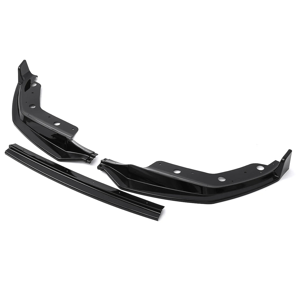 3PCS MP Style G20 Car Front Bumper Lip Spoiler Splitter Diffuser Detachable Body Kit Cover Guard For BMW 3 Series G20 2019 2020