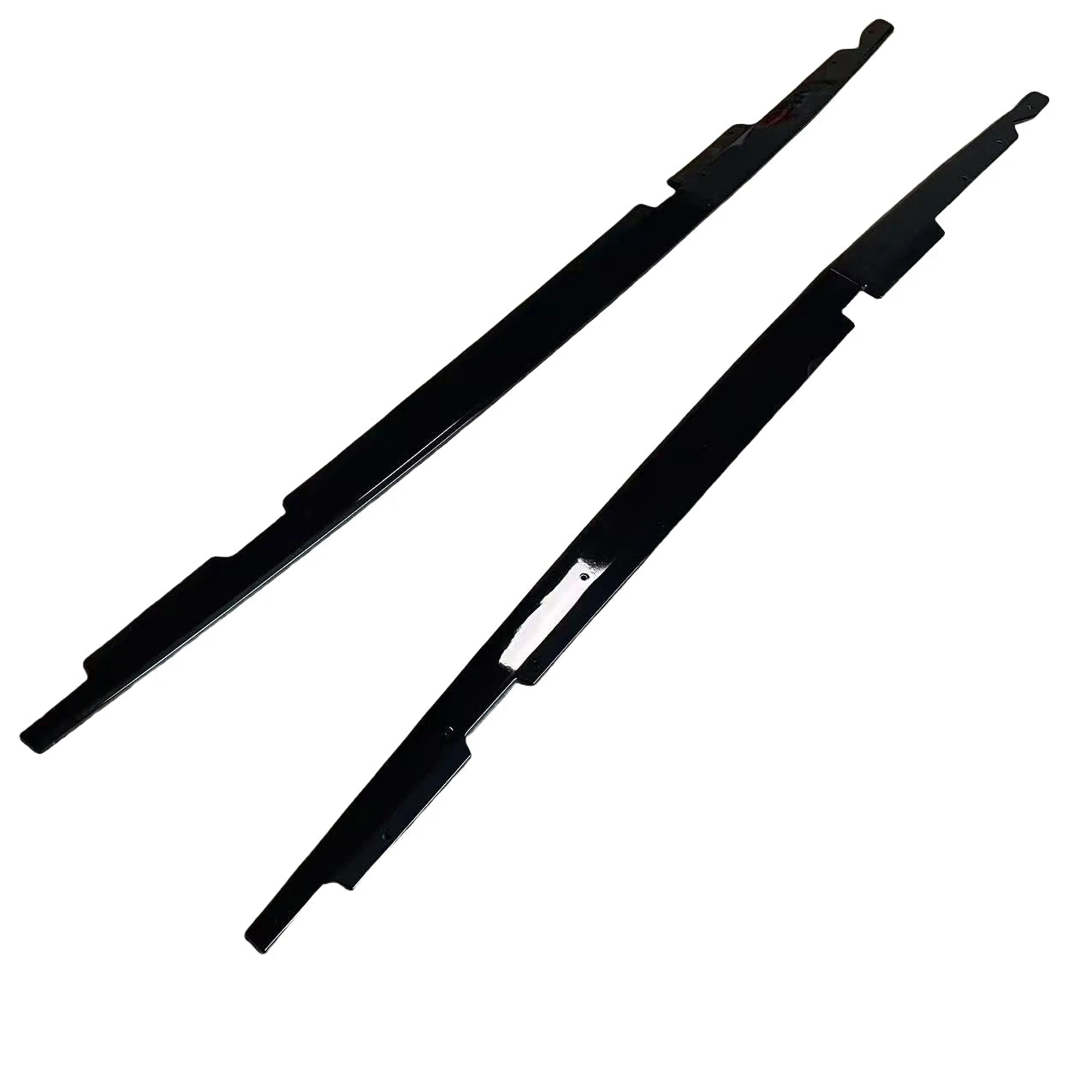 High Quality ABS Car Side Skirt For BMW E90 E92 E93 M3 4-Door 2005-2013 Splitters Diffuser Bumper Spoiler Body kit Glossy Black