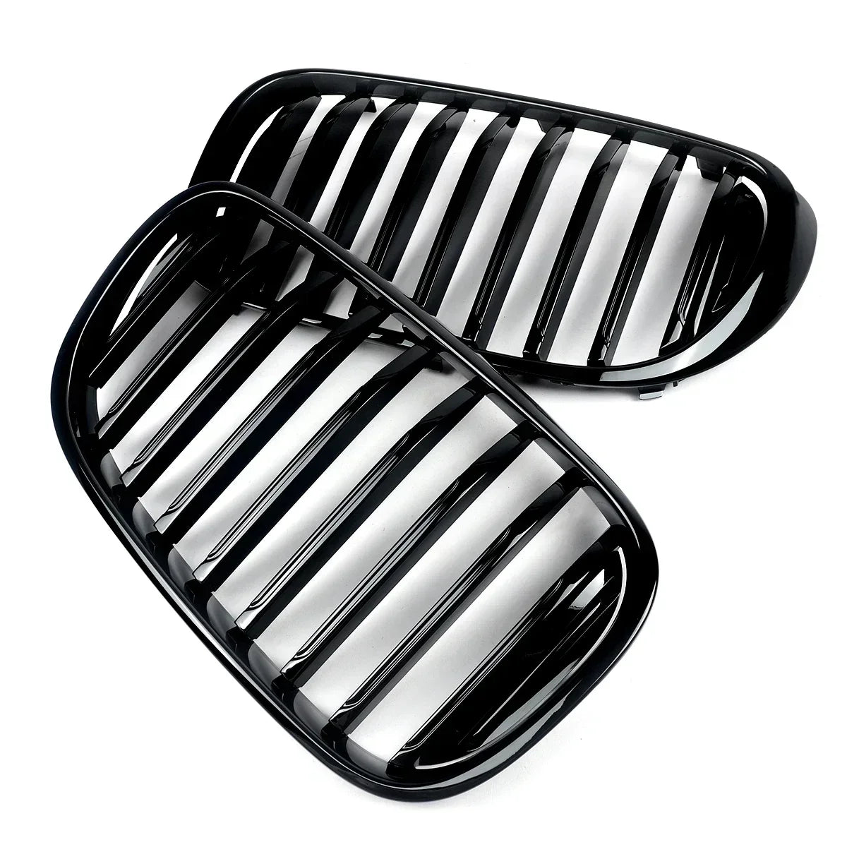 For BMW G11 G12 7-Series 2016 2017 2018 740i 750i 760i Shiny Gloss Black Racing Grills Relacement Front Grille