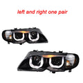 LED HeadLights for BMW 3 series E46 4 doors 02-06 full led DRL Car head lamp Assembly Signal Auto Accessories Modified Lamp
